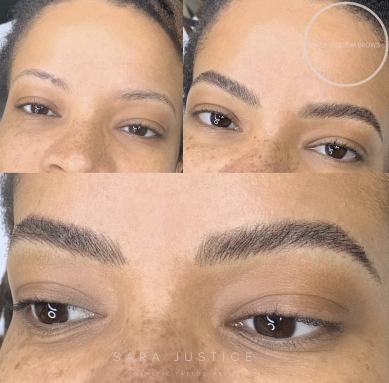 natural looking permanent makeup - not microblading