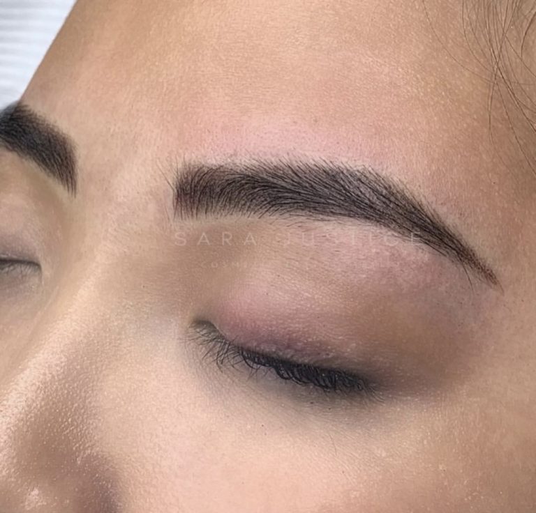 semi-permanent makeup example