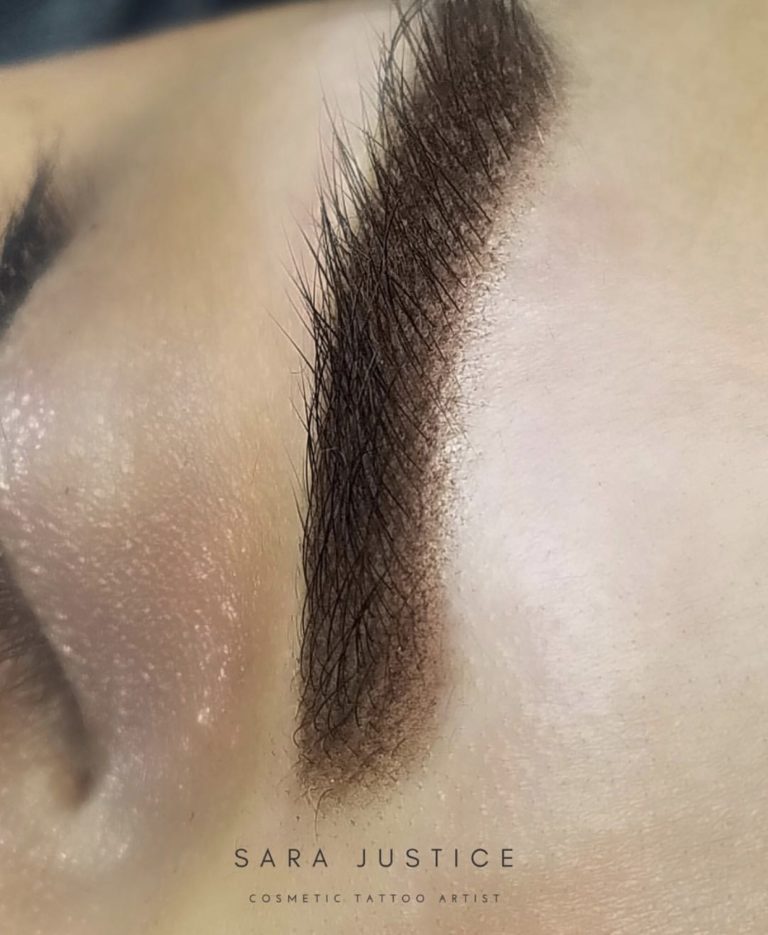 strokes and shading - micropigmentation