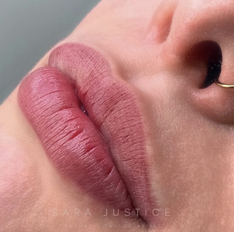 lip close-up